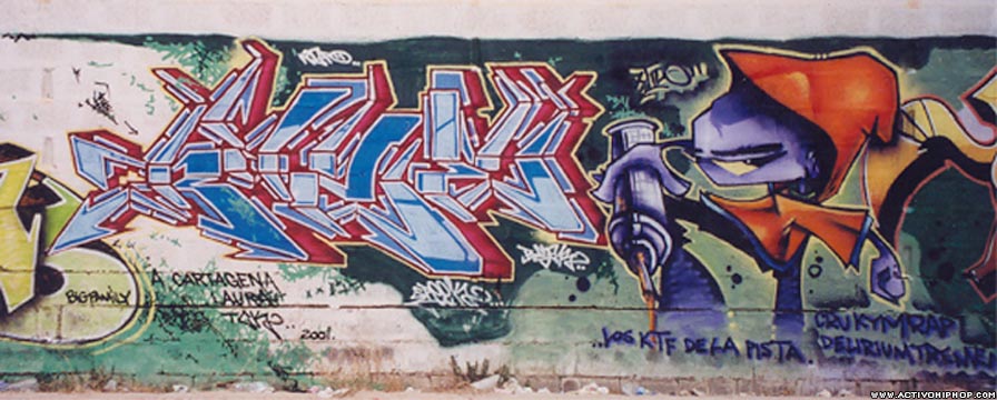 Activo Hip Hop - GRAFFITI: Graffiti de Cartagena - Página 4