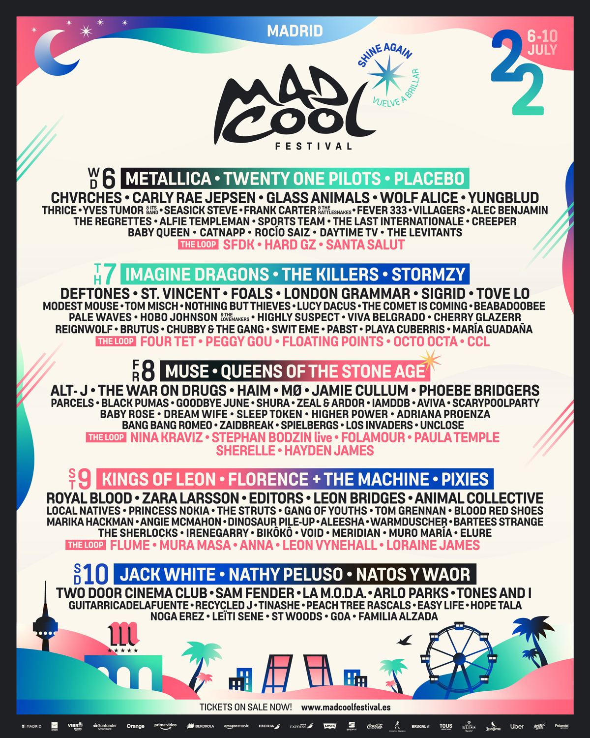 Activo Hip Hop EVENTO Mad Cool Festival 2022 en Madrid (20220706)